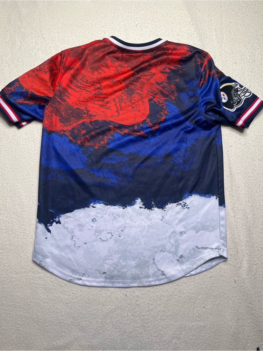 Pro Standard NFL Pittsburgh Steelers Tie Dye Camo Jersey Mens XL Vintage Rare - Picture 6 of 11